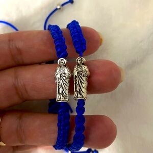 Two bracelets of Saint Jude, patron saint of lost causes